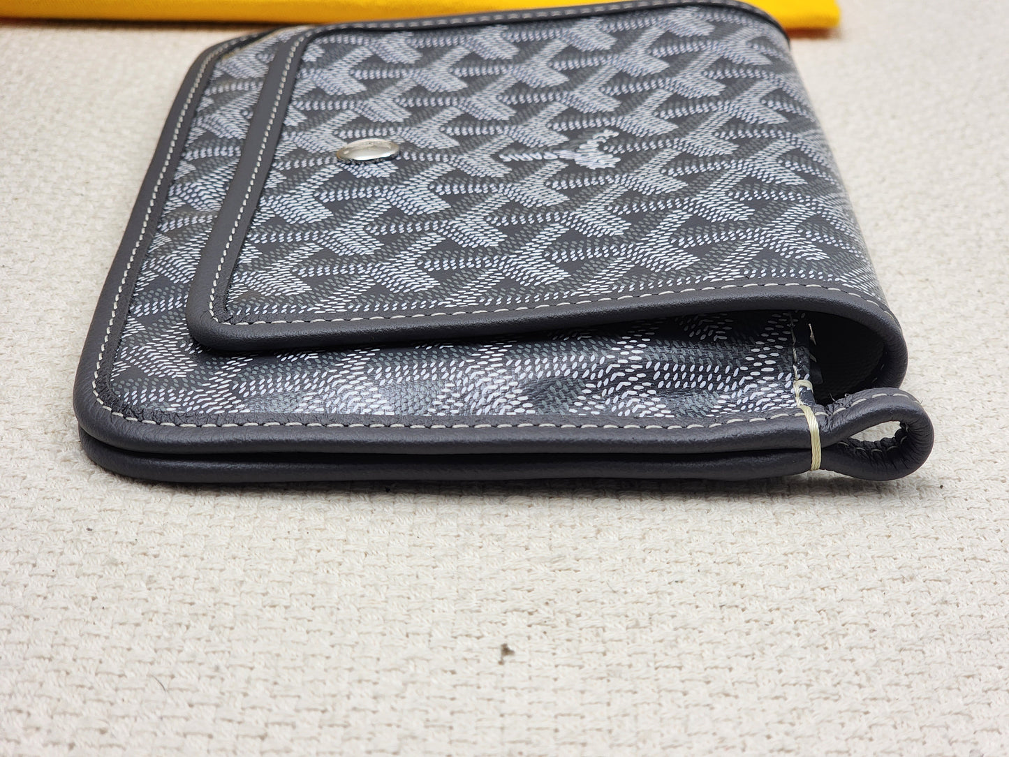 Goyard Grey Plumet Pouch Wallet