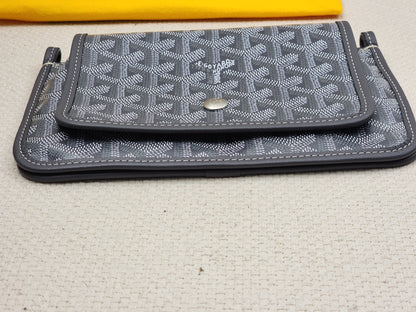 Goyard Grey Plumet Pouch Wallet