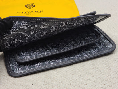 Goyard Grey Plumet Pouch Wallet