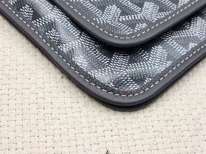 Goyard Grey Plumet Pouch Wallet