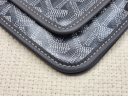 Goyard Grey Plumet Pouch Wallet