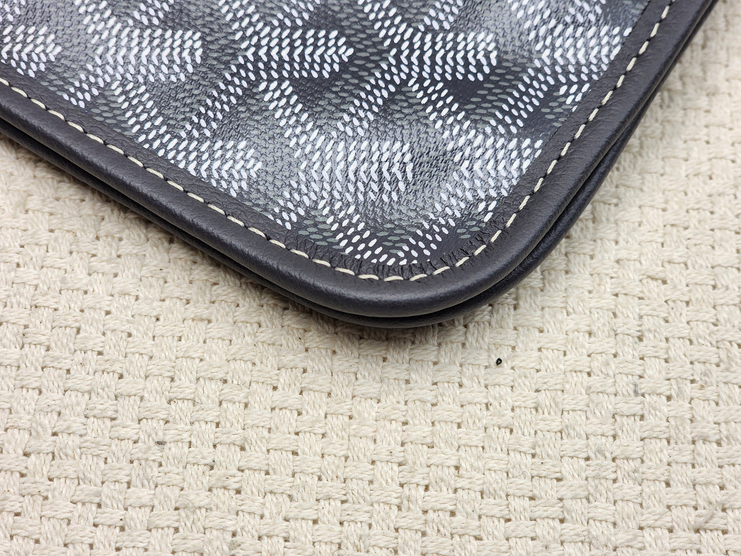 Goyard Grey Plumet Pouch Wallet