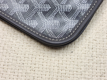 Goyard Grey Plumet Pouch Wallet