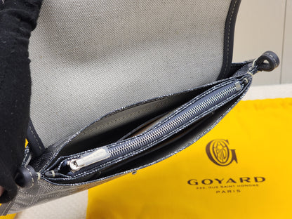 Goyard Grey Plumet Pouch Wallet