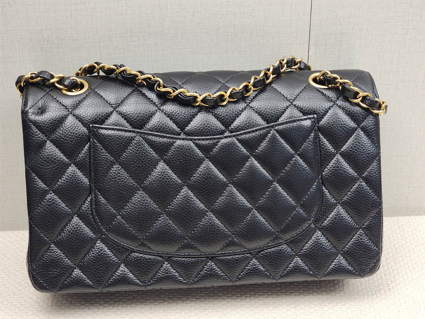Chanel Black Caviar Medium CF (GHW)