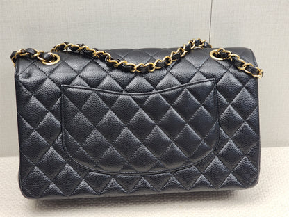 Chanel Black Caviar Medium CF (GHW)