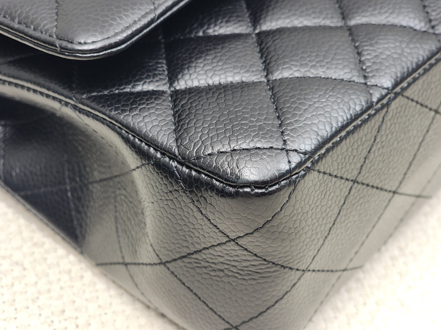 Chanel Black Caviar Medium CF (GHW)