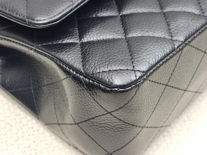 Chanel Black Caviar Medium CF (GHW)