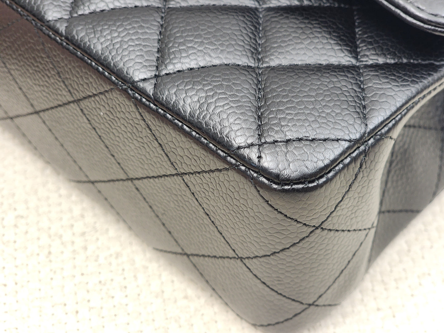 Chanel Black Caviar Medium CF (GHW)
