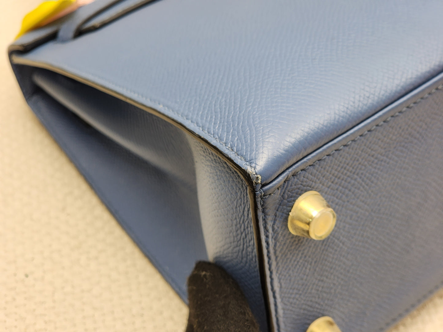 Hermes Blue Azur Epsom Kelly 25 (GHW)