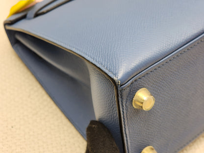 Hermes Blue Azur Epsom Kelly 25 (GHW)