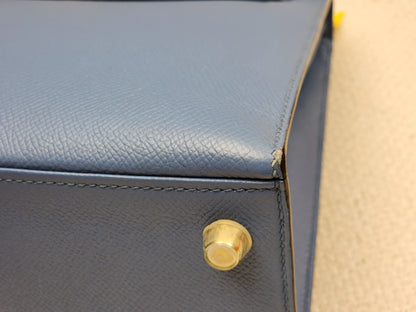 Hermes Blue Azur Epsom Kelly 25 (GHW)