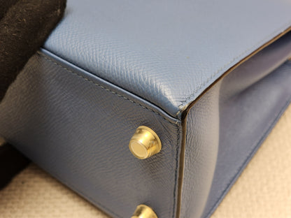 Hermes Blue Azur Epsom Kelly 25 (GHW)