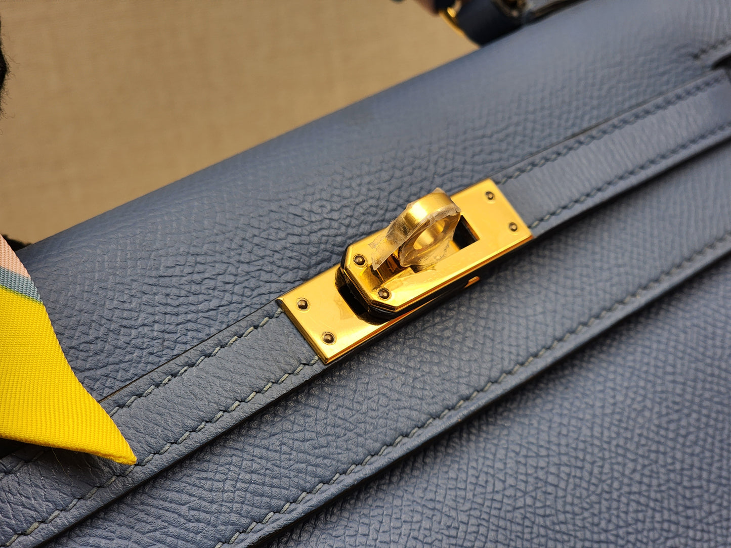 Hermes Blue Azur Epsom Kelly 25 (GHW)