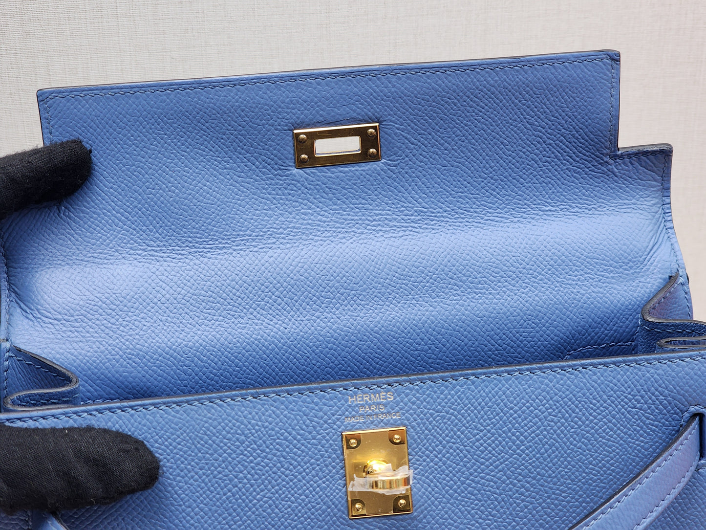 Hermes Blue Azur Epsom Kelly 25 (GHW)
