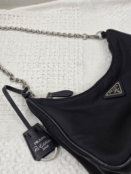 Prada Black Nylon 3in1