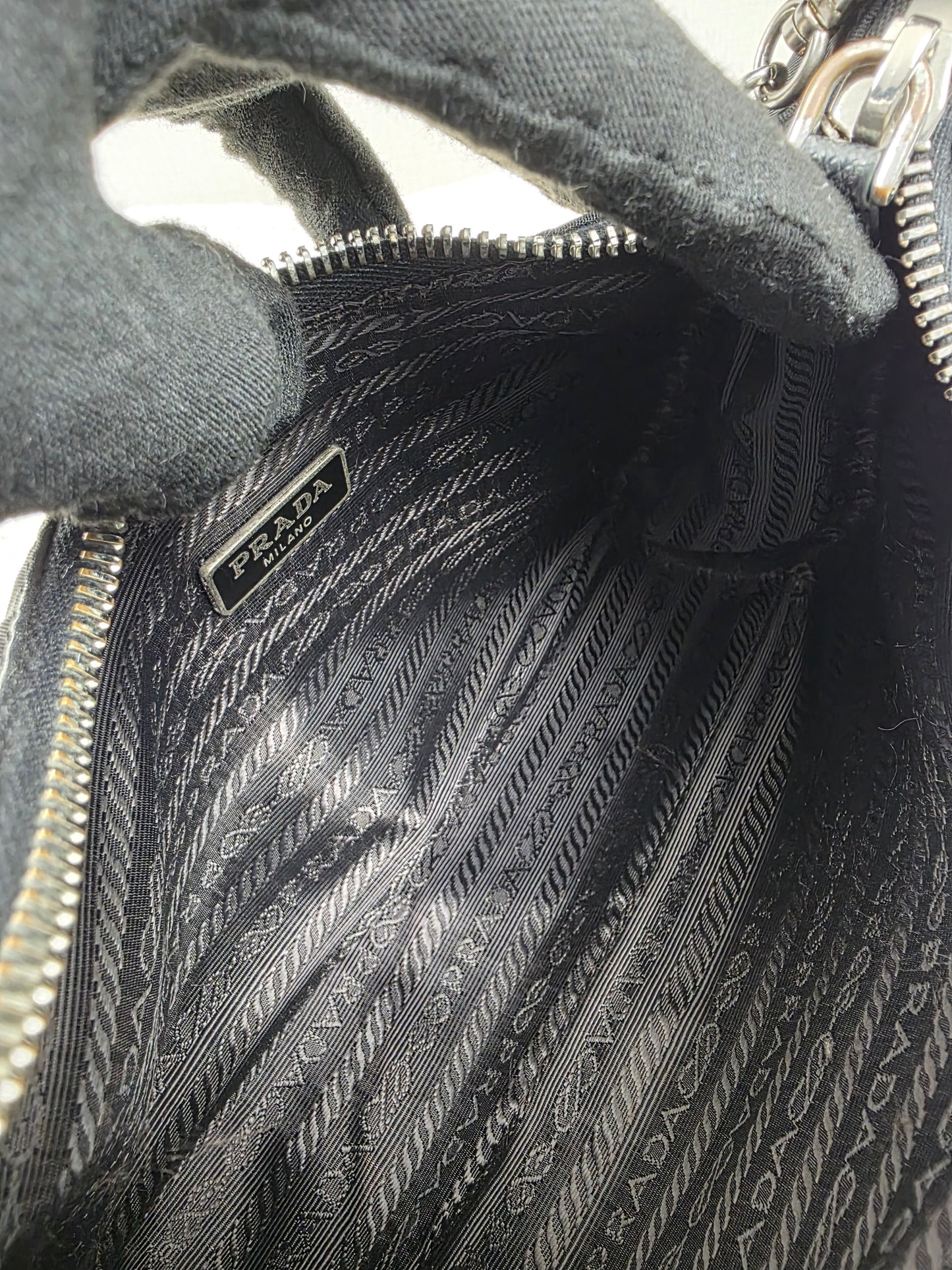 Prada Black Nylon 3in1