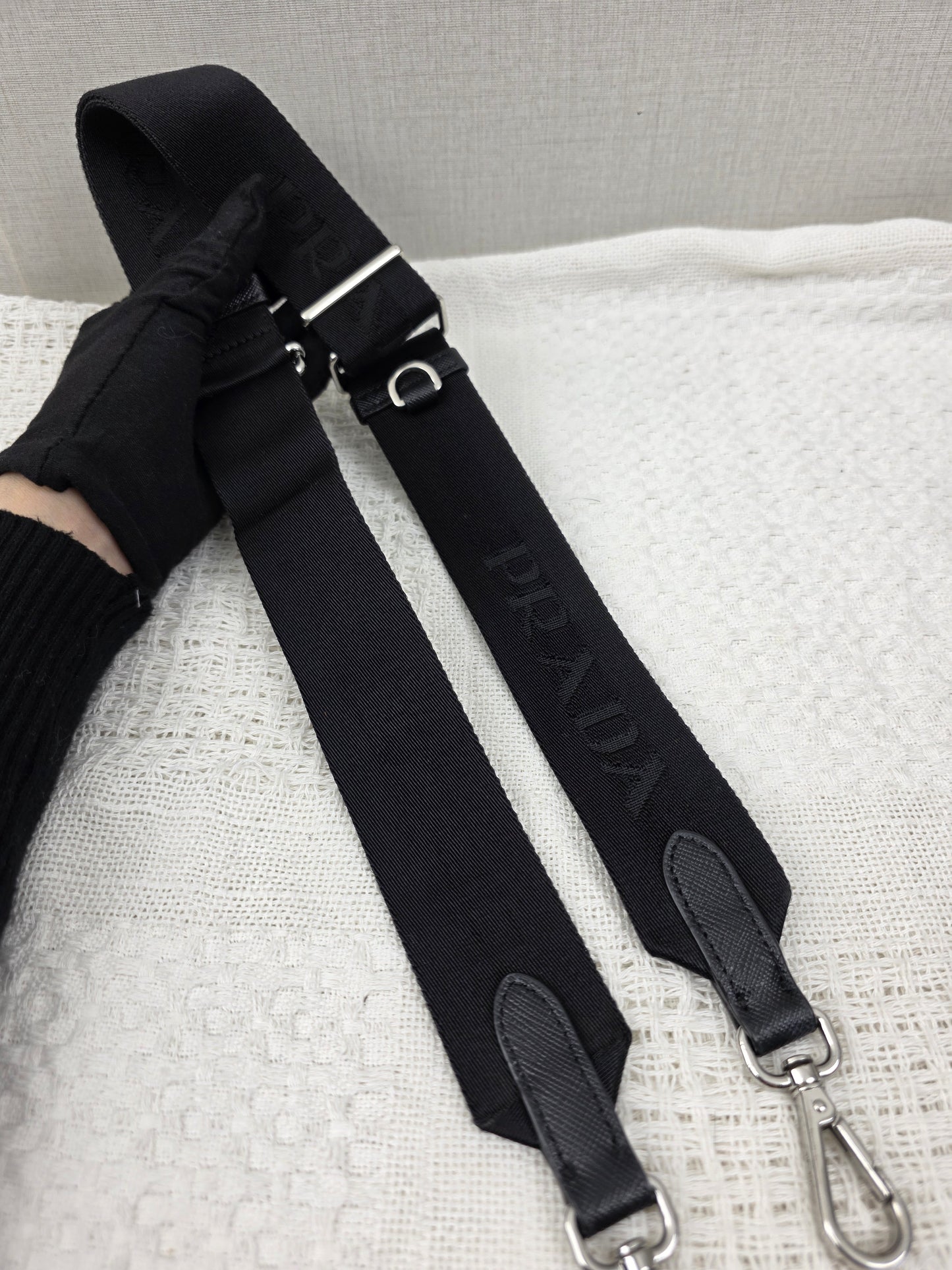 Prada Black Nylon 3in1
