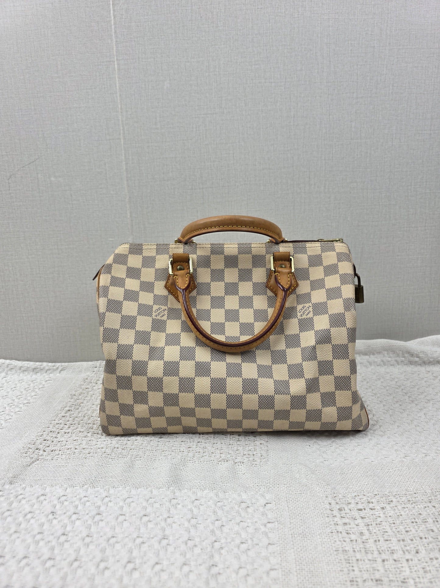 LV Damier Azur Speedy 30