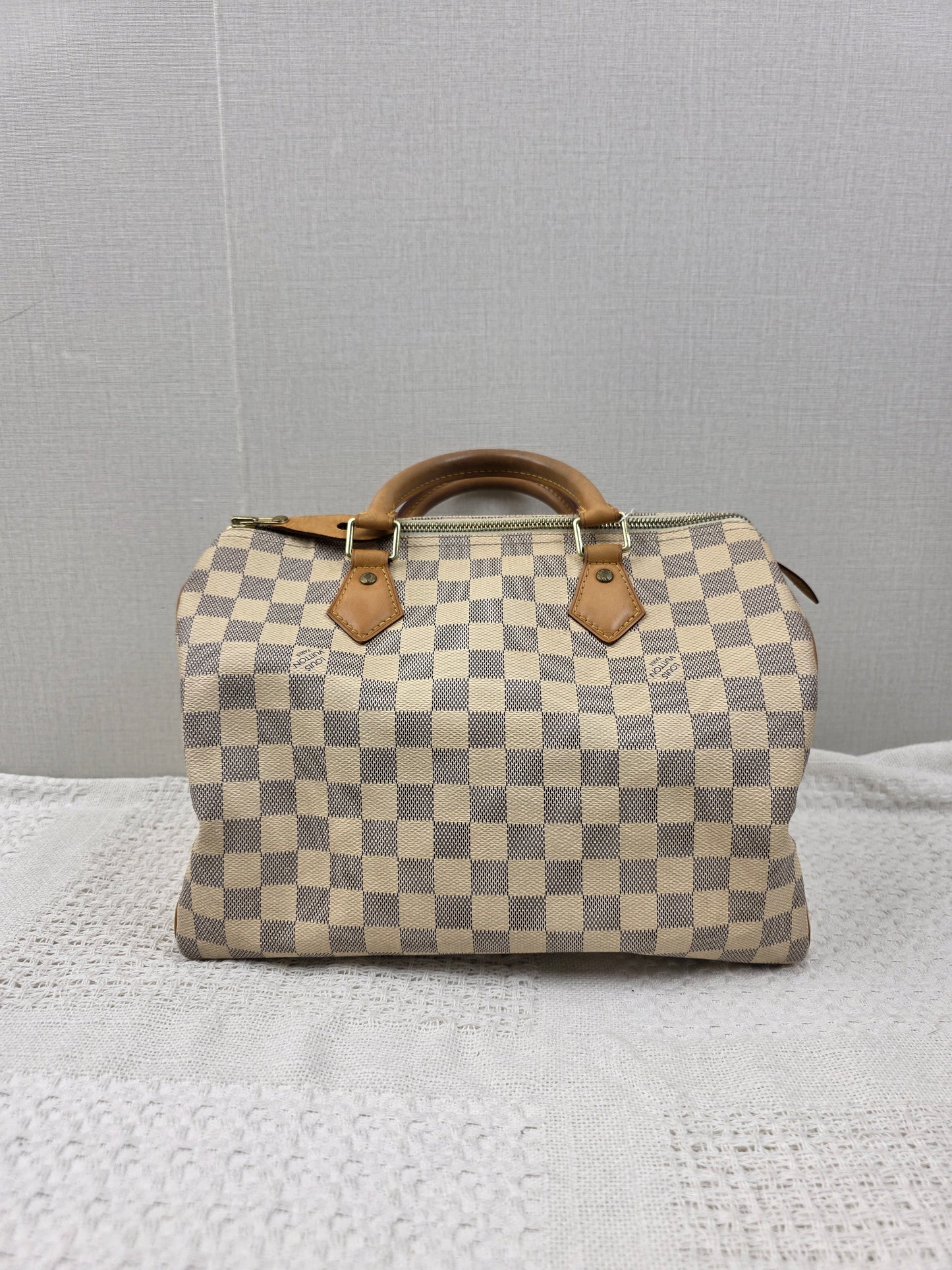 LV Damier Azur Speedy 30