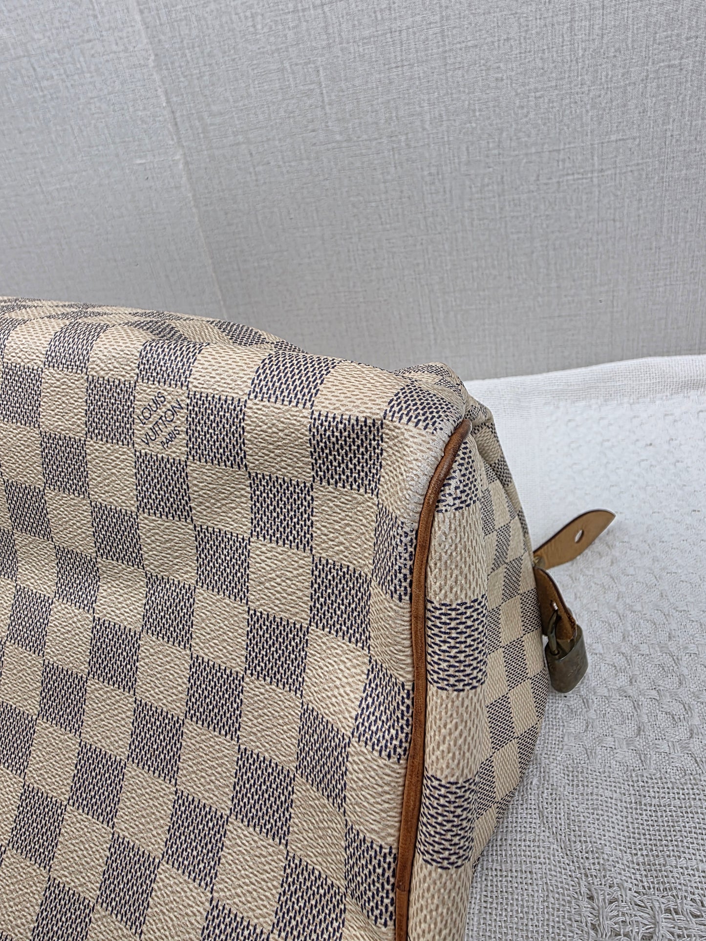 LV Damier Azur Speedy 30