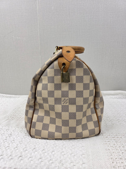 LV Damier Azur Speedy 30