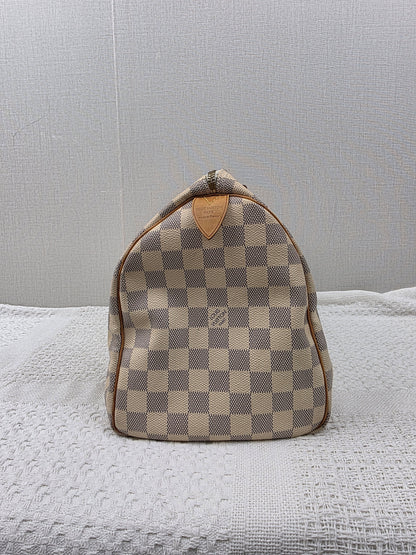 LV Damier Azur Speedy 30
