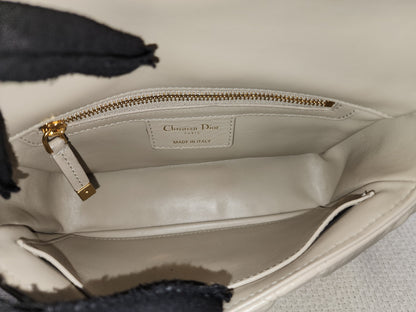 Dior Sand Lambskin Macro Cannage Small Caro (GHW)