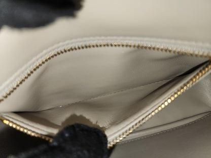 Dior Sand Lambskin Macro Cannage Small Caro (GHW)