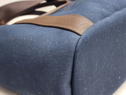 Hermes Navy Blue / Feu Pansage Groom Tote