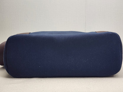 Hermes Navy Blue / Feu Pansage Groom Tote