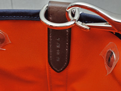 Hermes Navy Blue / Feu Pansage Groom Tote