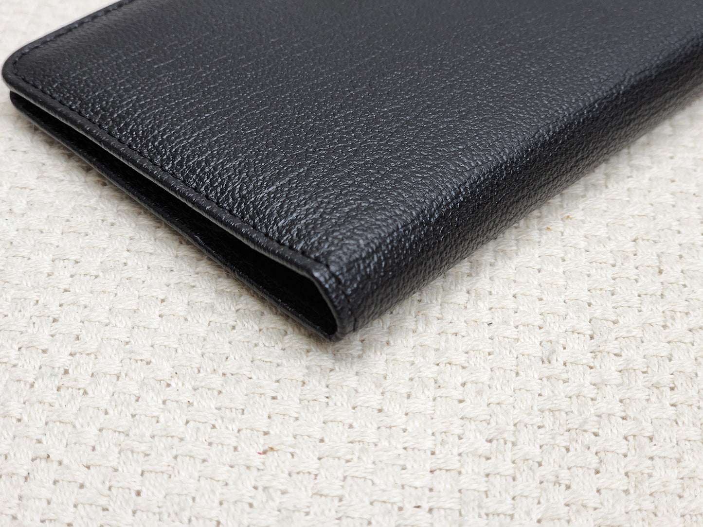 Chanel Black Goatskin Vintage Pocket Organizer (GHW)