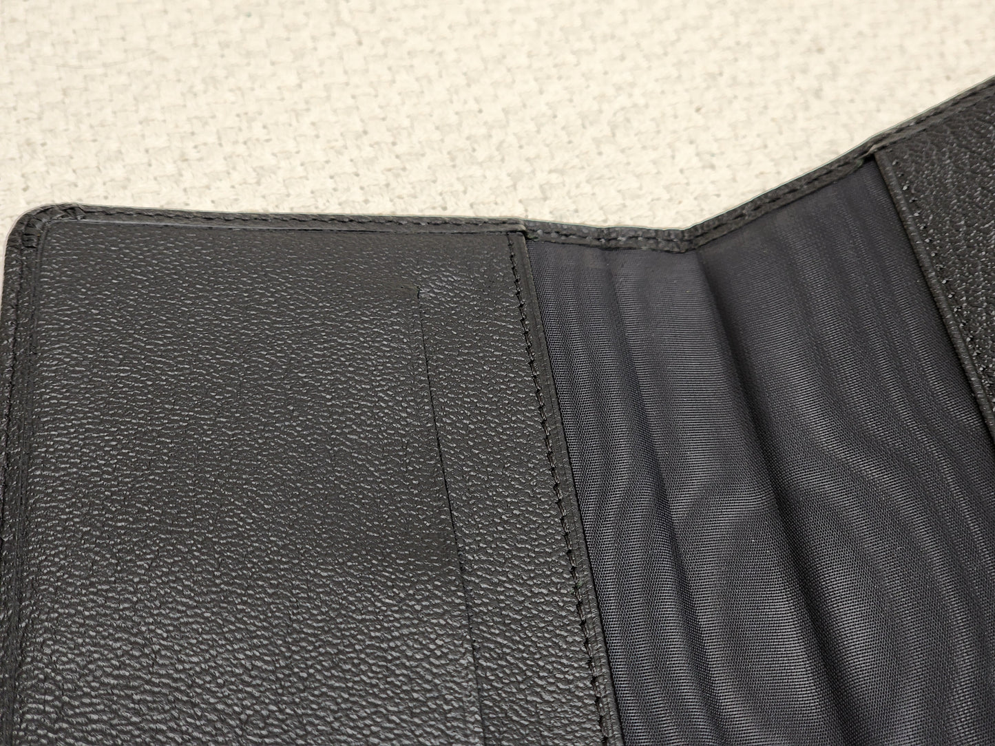 Chanel Black Goatskin Vintage Pocket Organizer (GHW)