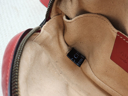 Gucci Red Marmont Belt Bag (GHW)
