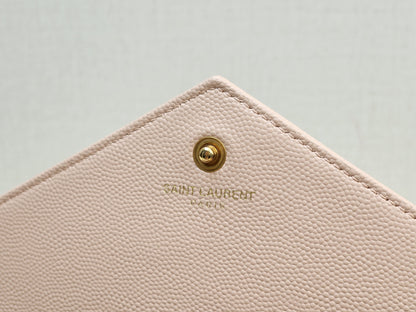 YSL Pink Grain de Poudre Classic Cassandre WOC (GHW)