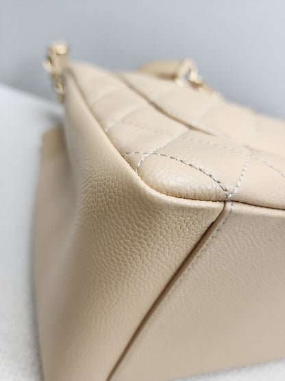 Chanel Beige Caviar GST (GHW)