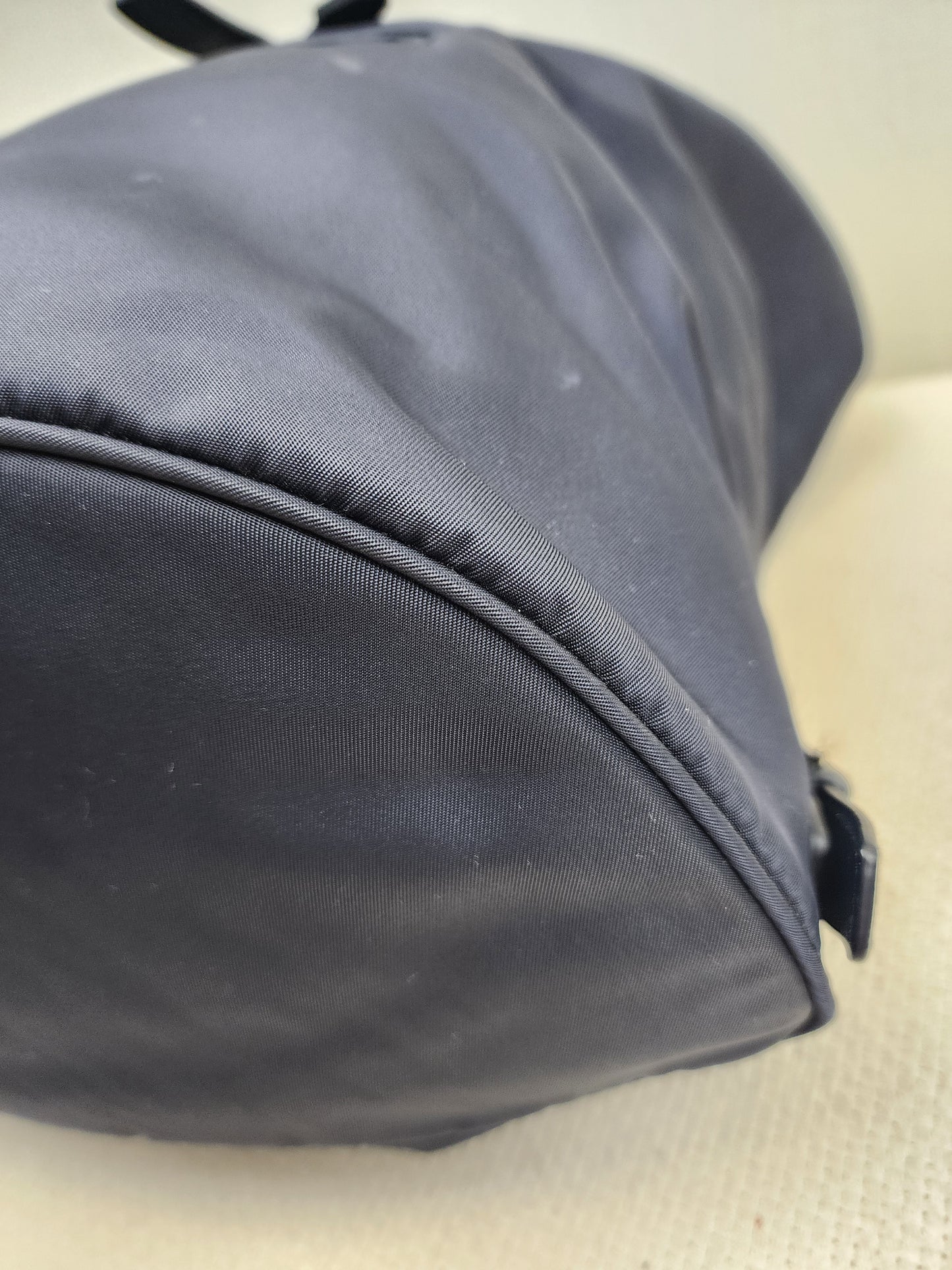 Prada Blue Nylon Small Backpack