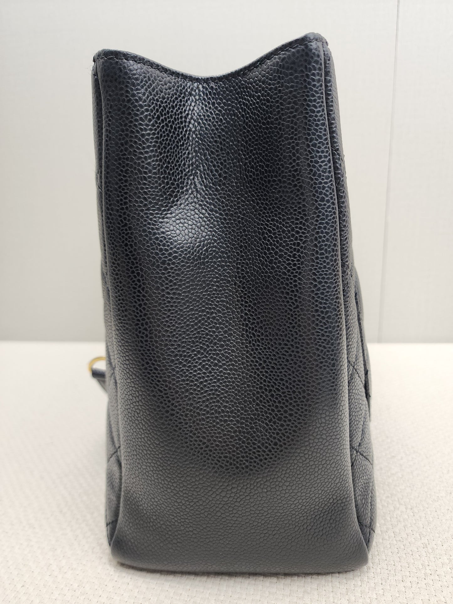 Chanel Black Caviar GST (GHW)