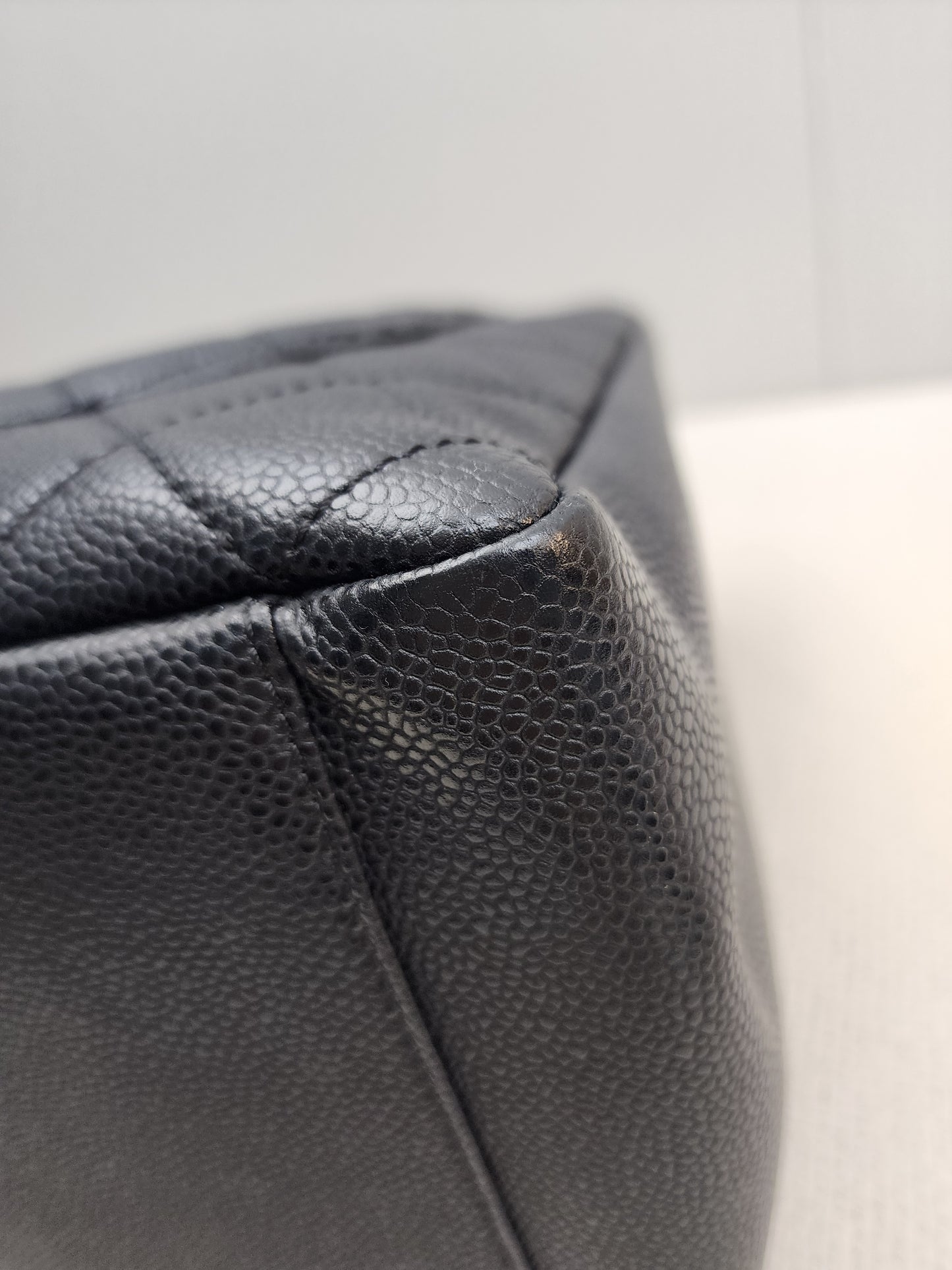 Chanel Black Caviar GST (GHW)