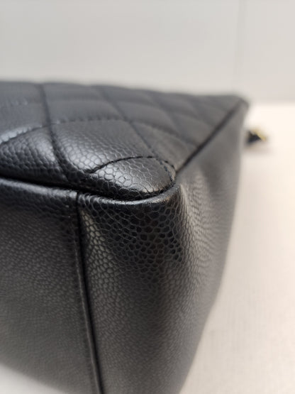 Chanel Black Caviar GST (GHW)