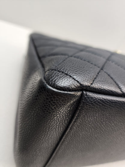 Chanel Black Caviar GST (GHW)