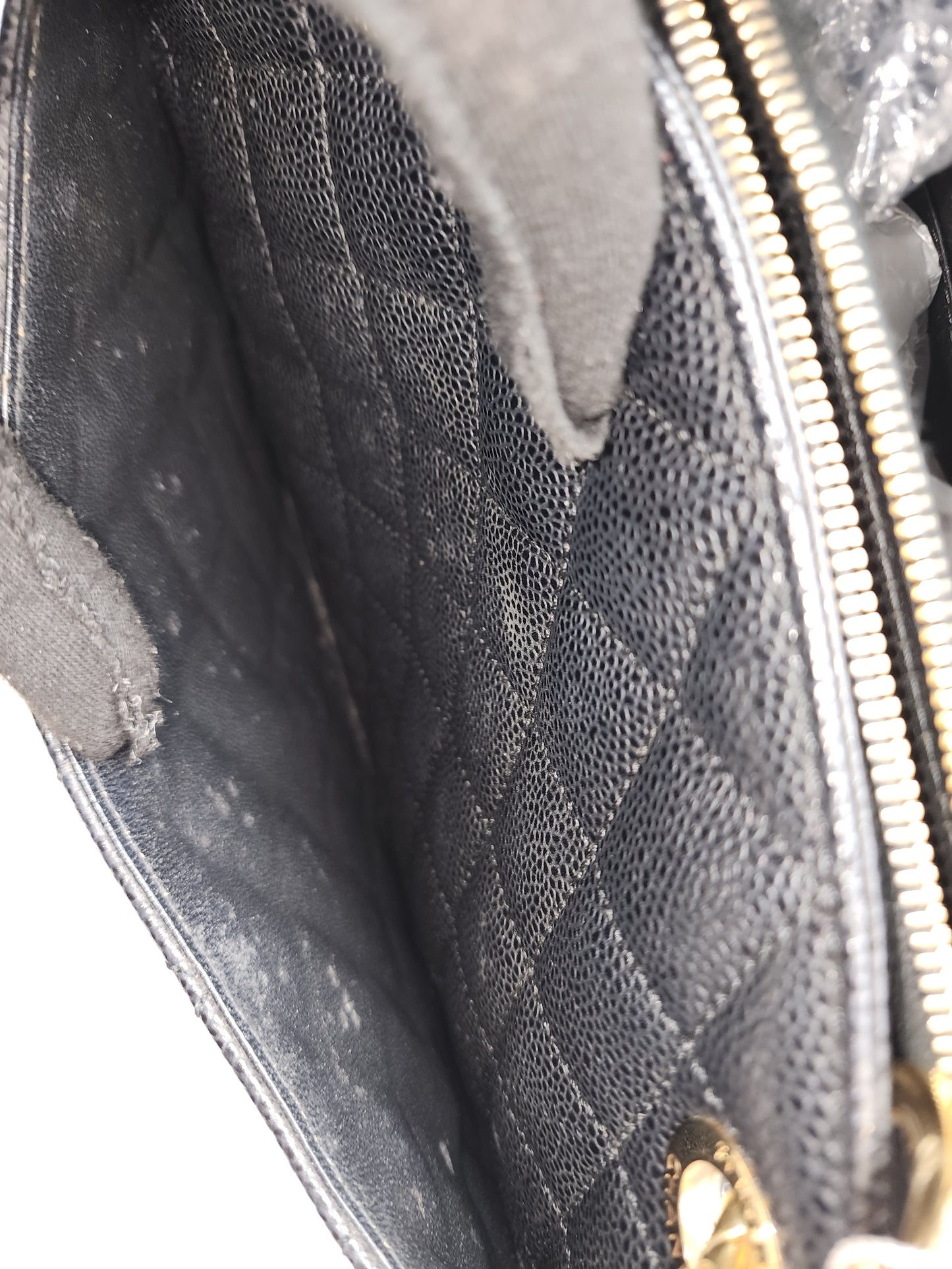 Chanel Black Caviar GST (GHW)