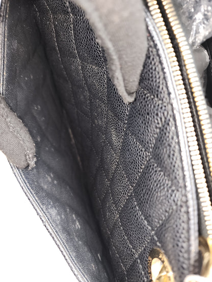 Chanel Black Caviar GST (GHW)