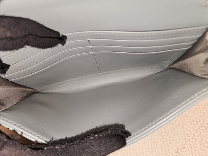 Dior Grey Oblique Canvas Saddle WOC (GHW)