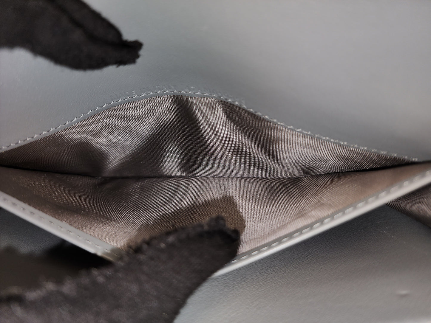 Dior Grey Oblique Canvas Saddle WOC (GHW)