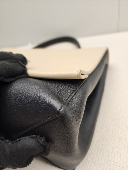LV Beige/Black Calfskin Lockme II Bag (SHW)