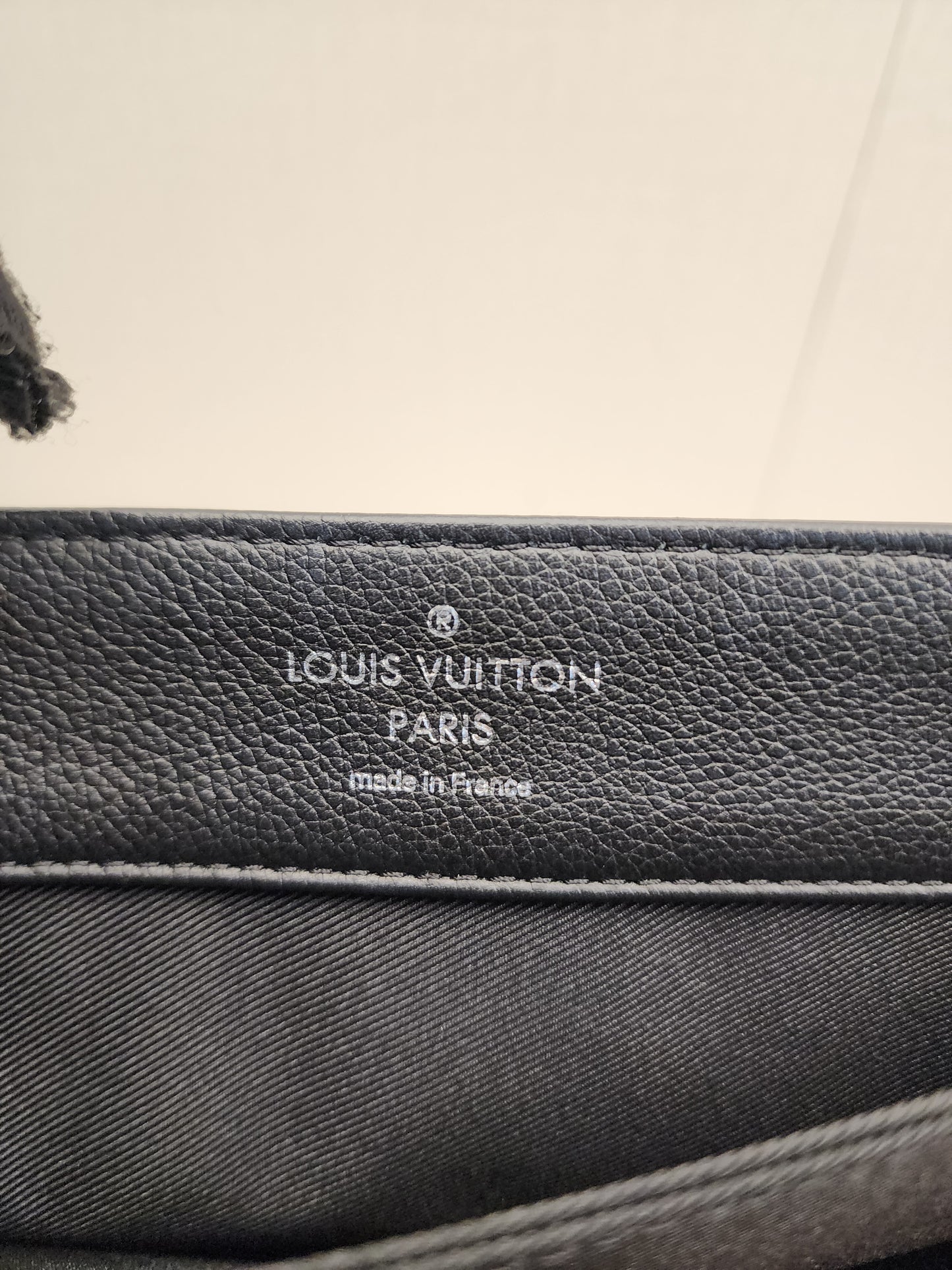 LV Beige/Black Calfskin Lockme II Bag (SHW)