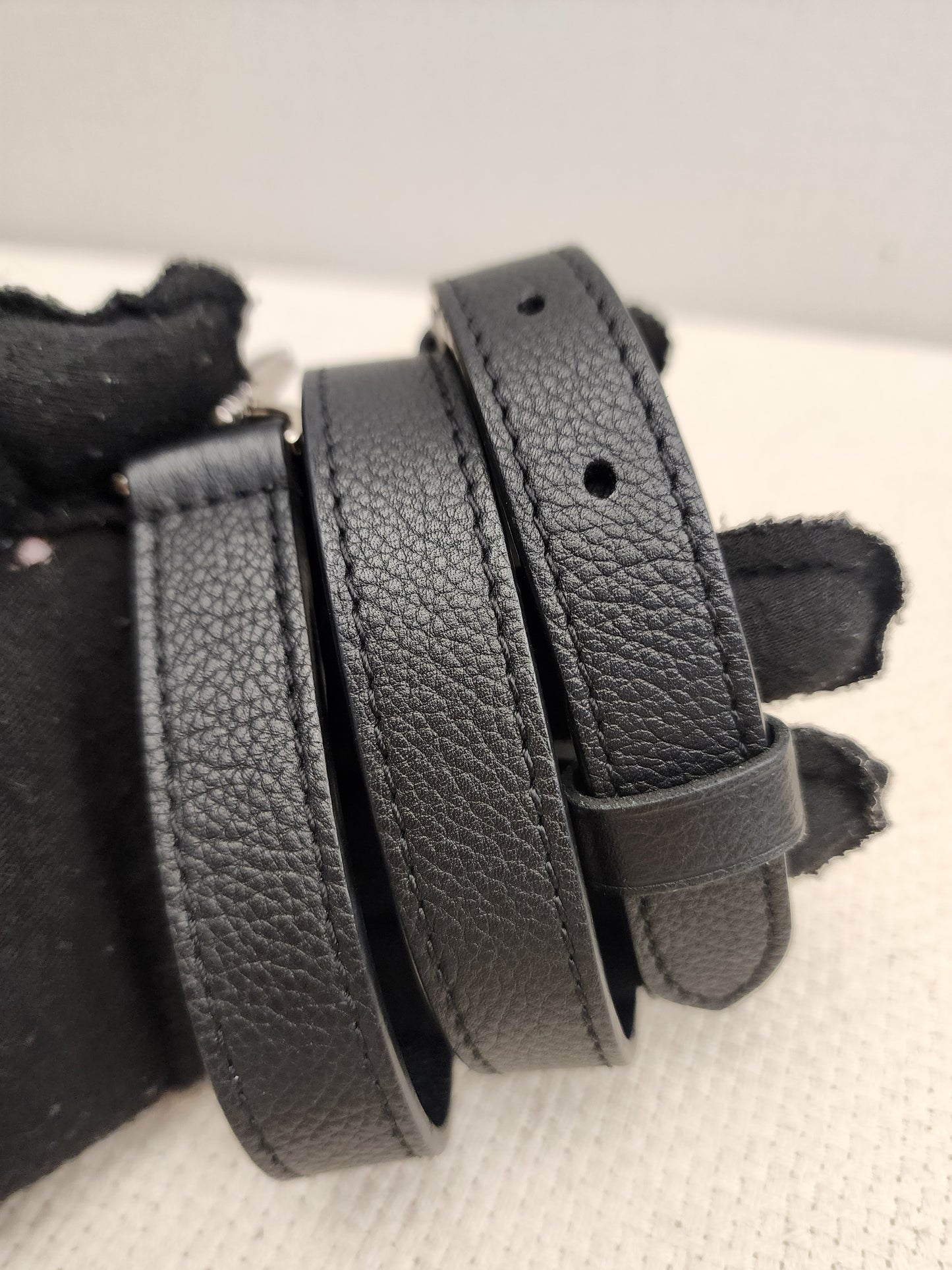 LV Beige/Black Calfskin Lockme II Bag (SHW)
