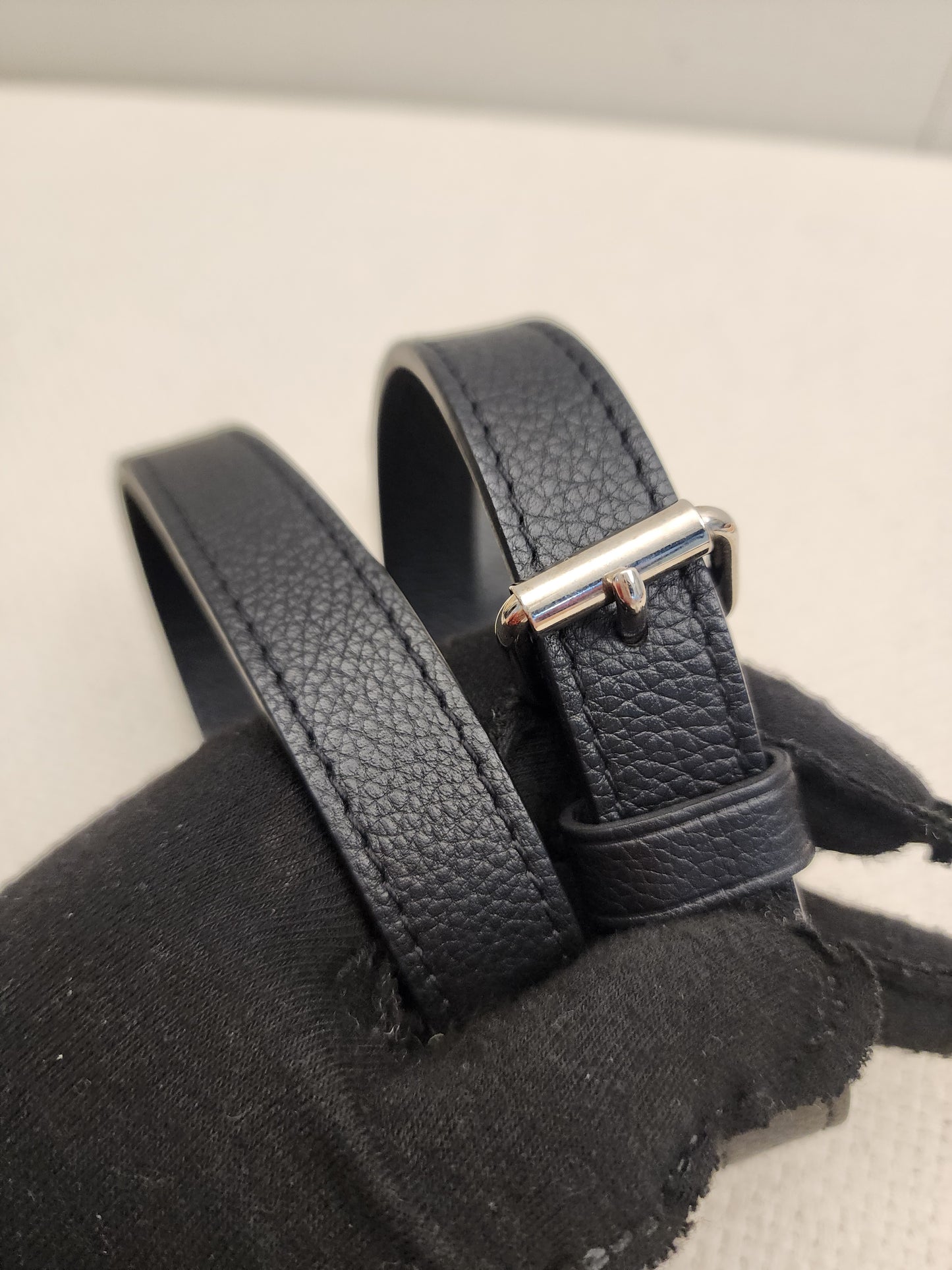 LV Beige/Black Calfskin Lockme II Bag (SHW)